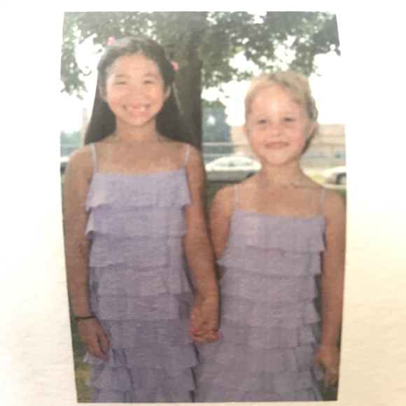 GAP Kids Purple Ruffle Dress - Picture 2 of 7